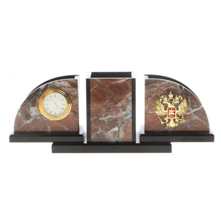 Письменный набор "Гармония" камень креноид, долерит