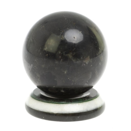 Шар из лабрадорита 4,8 см на подставке