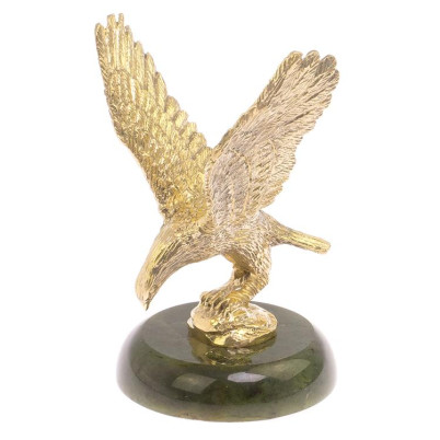 Статуэтка из бронзы &quot;Орёл на нефрите&quot;