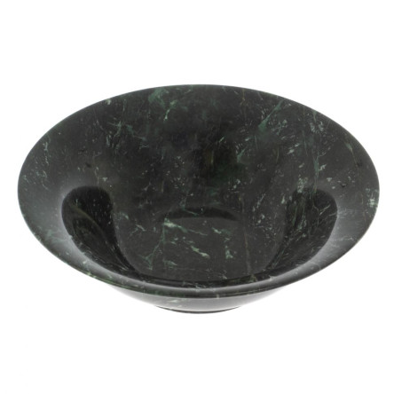 Тарелка из камня шабровский змеевик 16х16х4,5 см