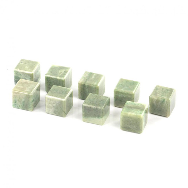 Камни для виски набор 9 кубиков везувиан