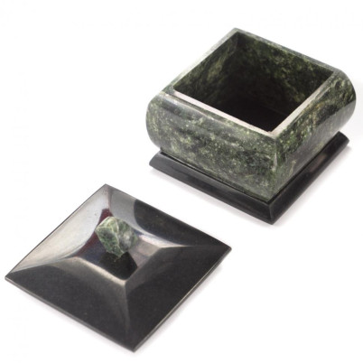 Письменный прибор руководителя из натурального змеевика