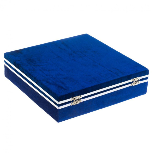 Шахматы сувенирные "Битва" камень мрамор ракушечник 25х25 см