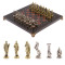 Шахматы "Царь Леонид" доска 28х28 см лемезит