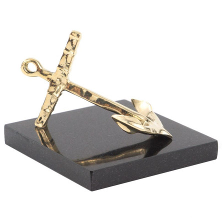 Статуэтка из бронзы и долерита "Якорь"