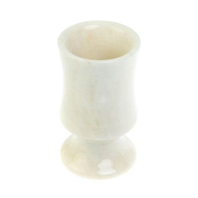 Карандашница из газганского мрамора 6х6х10,5 см