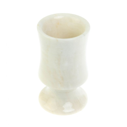 Карандашница из газганского мрамора 6х6х10,5 см