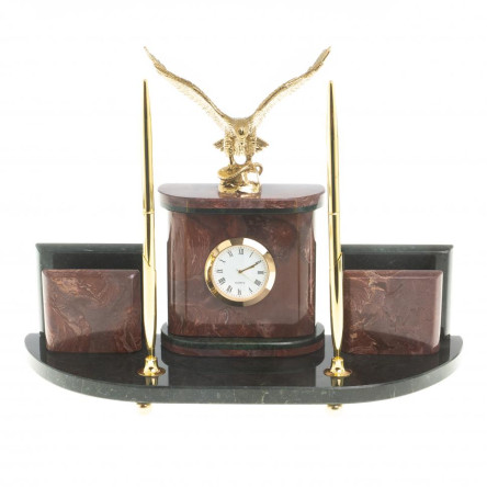 Настольный набор из лемезита "Орел"