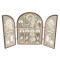 Икона складная "Иконостас" арка большая камень обсидиан