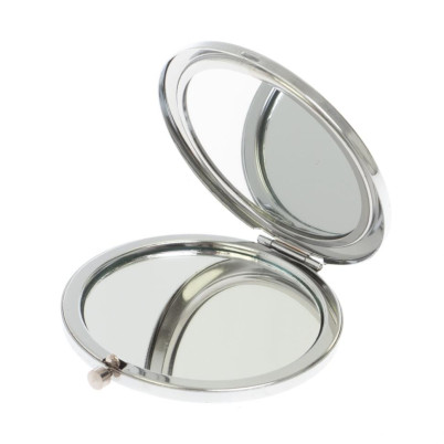 Зеркало круглое иркутский лазурит цвет серебро