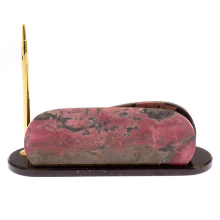 Письменный набор "Корида" из родонита