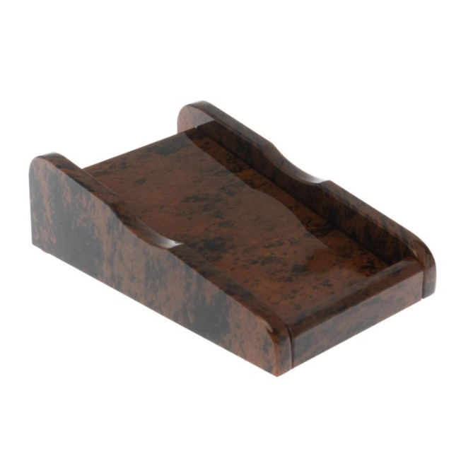 Подставка для сотового телефона из коричневого обсидиана