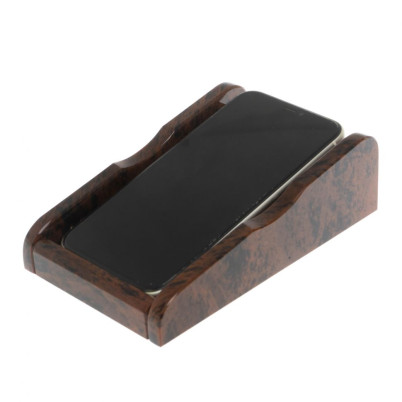 Подставка для сотового телефона из коричневого обсидиана