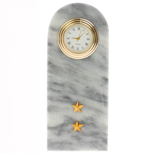 Часы из натурального камня &quot;Погон прапорщик МВД&quot;