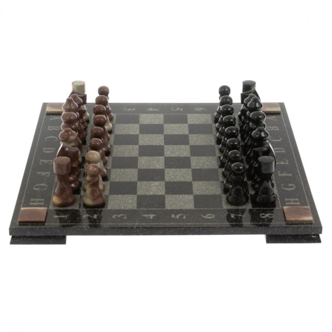 Шахматы "Турнирные" 36х36 см из лемезита