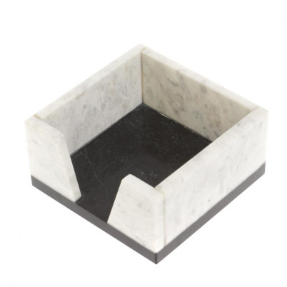 Настольный набор "Орел" из мрамора с бюваром и лотком А4