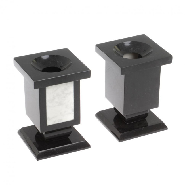 Настольный набор &quot;Орел&quot; из мрамора с бюваром и лотком А4