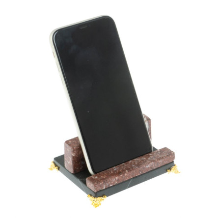 Подставка под телефон из камня креноид