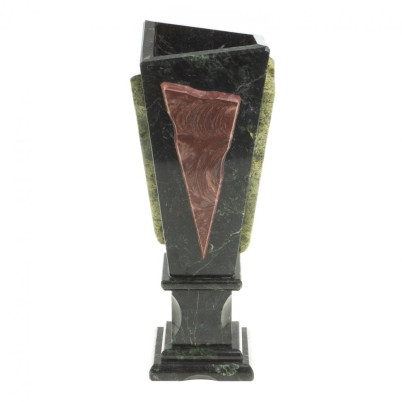 Подарочная ваза из камня &quot;Силуэт&quot; 10х10х29 см