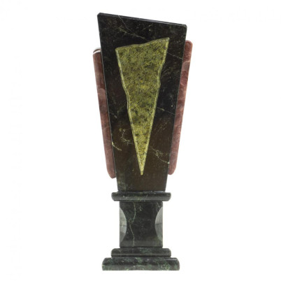 Подарочная ваза из камня &quot;Силуэт&quot; 10х10х29 см