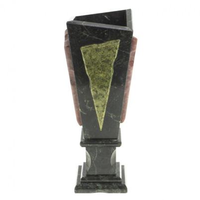 Подарочная ваза из камня &quot;Силуэт&quot; 10х10х29 см