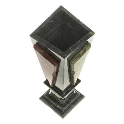 Подарочная ваза из камня &quot;Силуэт&quot; 10х10х29 см