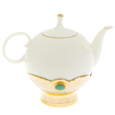 Набор чайный &quot;Малахит&quot; в подарочной коробке Златоуст