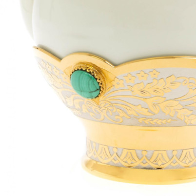 Набор чайный &quot;Малахит&quot; в подарочной коробке Златоуст