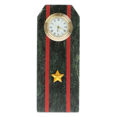 Часы погон "Майор ВС" змеевик шабровский