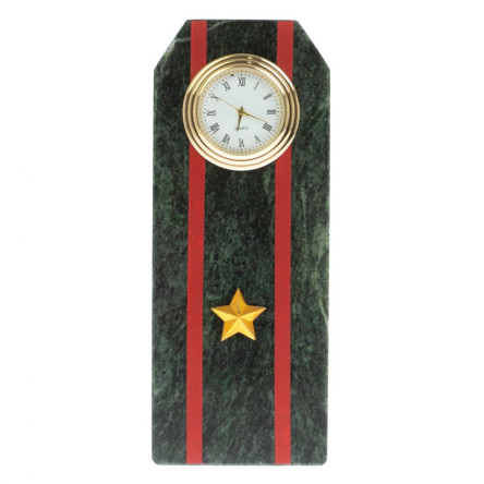 Часы погон "Майор ВС" змеевик шабровский