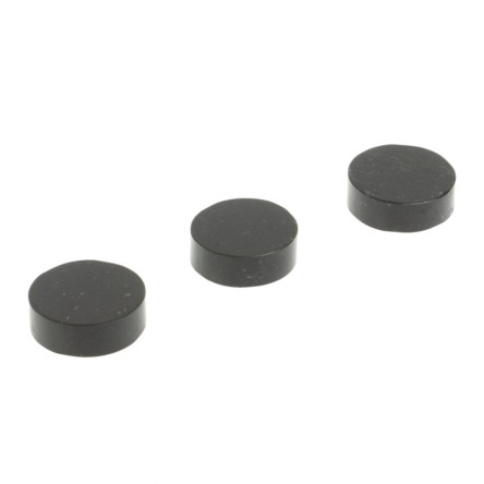 Фишка для виски 3 см из черного змеевика