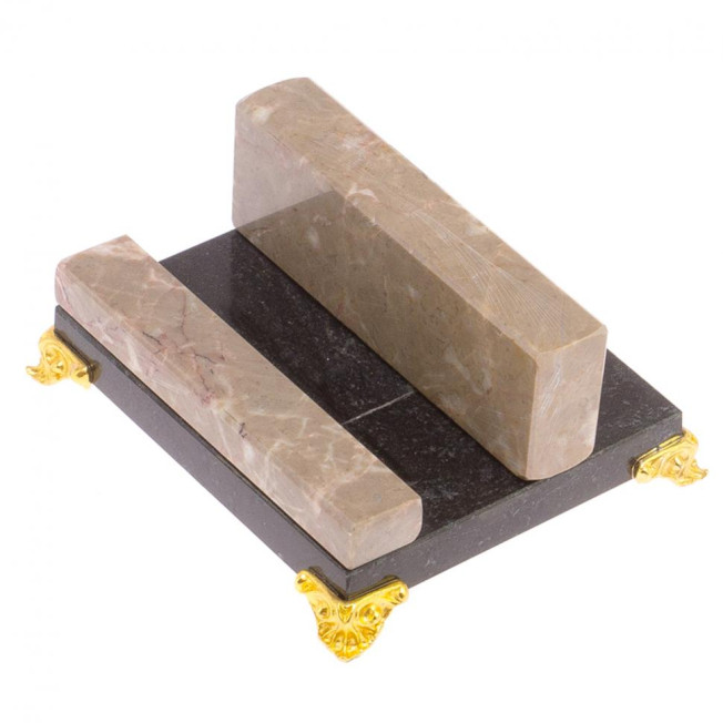 Подставка под смартфон камень бежевый мрамор