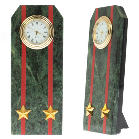 Часы погон "Подполковник ВС" шабровский змеевик