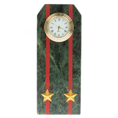 Часы погон "Подполковник ВС" шабровский змеевик