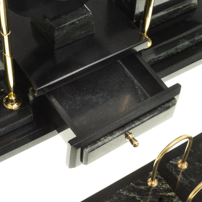 Письменный набор из змеевика "Директор"