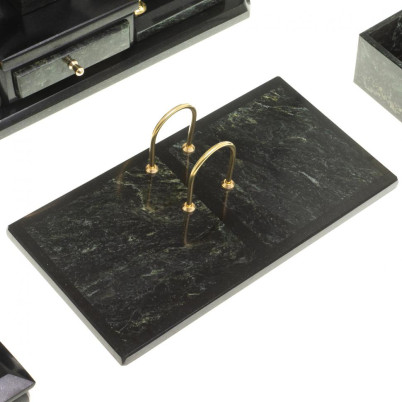 Письменный набор из змеевика "Директор"