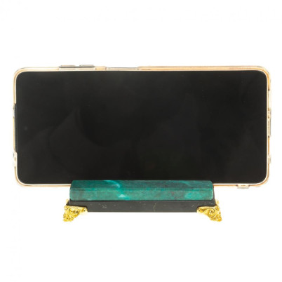 Подставка под смартфон камень змеевик