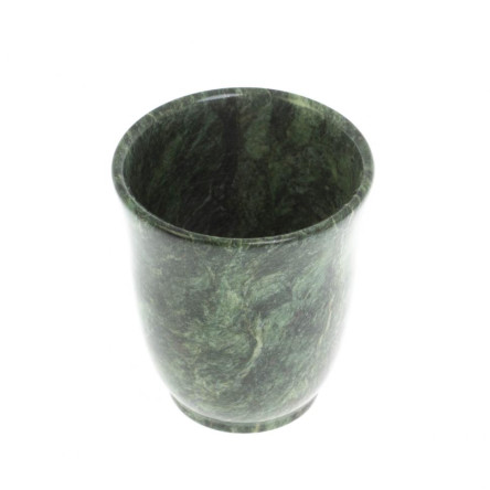 Кружка из змеевика для кофе и чая 7х7х7,5 см