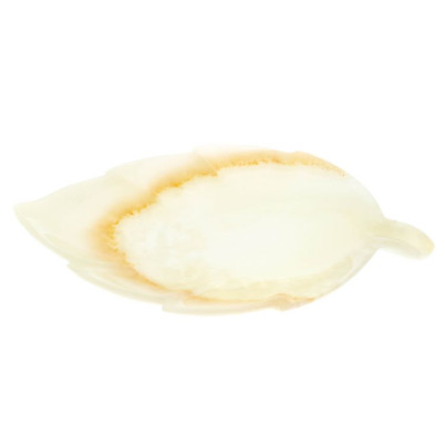 Тарелка "Лист" из оникса 15,5х21х2 см (6)