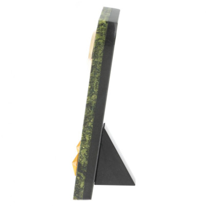 Часы подарочные "Погон подполковник ВС" серпентинит