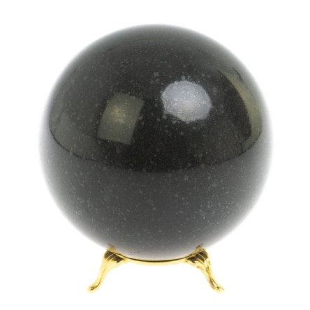Шар диаметром 10,5 см камень базальт