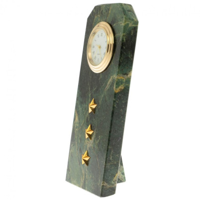 Часы погон "Старший прапорщик ВС" из змеевика