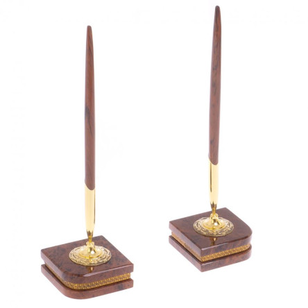 Настольный набор руководителя "Версаль" обсидиан