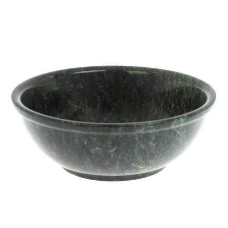 Тарелка из камня змеевик шабровский 13,5х13,5х5 см