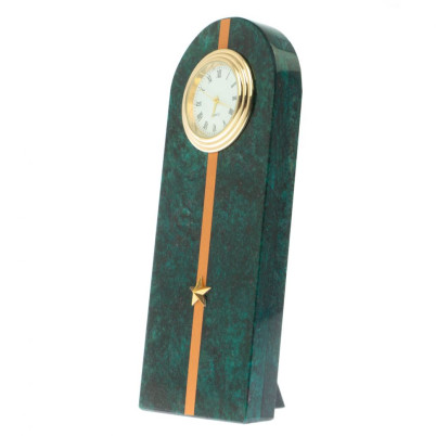 Часы &quot;Погон младший лейтенант МЧС&quot; камень змеевик