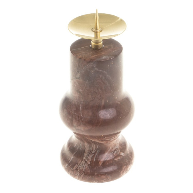 Подсвечник малый камень лемезит 4,5х10 см