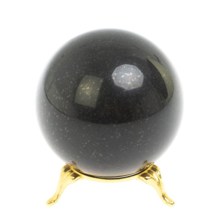 Шар диаметром 7 см из камня базальт