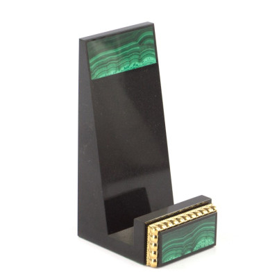 Подставка для телефона камень малахит Златоуст