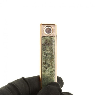 Электронная зажигалка камень желтый апатит зарядка USB