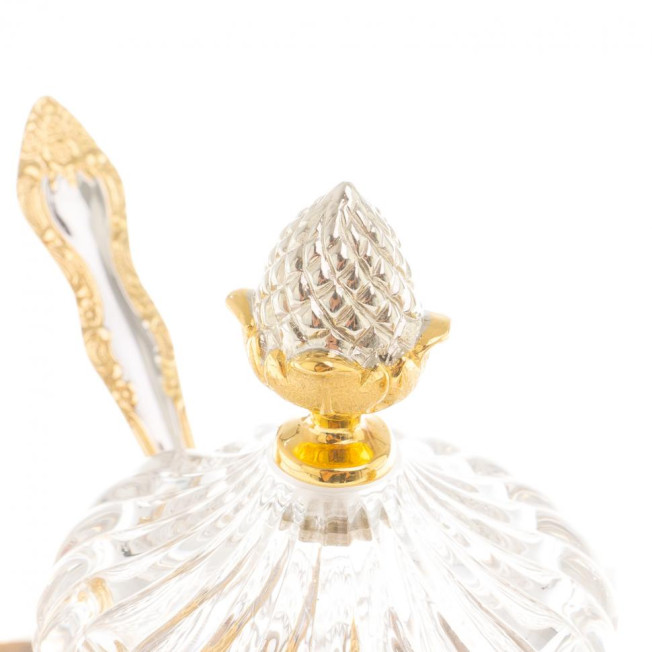 Медовница "Золотая белка" камень агат бронза Златоуст